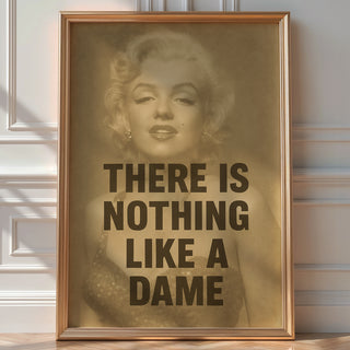 Marilyn Monroe Poster | Bold Vintage - Style Quote Art Featuring Classic Blonde Icon | Retro Feminine Print | Bold Art Always - Just Great Posters