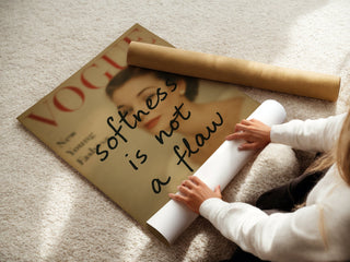 Softness Is Not a Flaw Poster Print - Just Great Posters