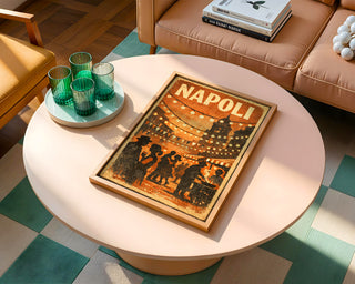 Napoli Street Festival Poster – Vintage Naples Wall Art Print - Just Great Posters