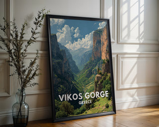 Vikos Gorge Greece Landscape Poster - Just Great Posters