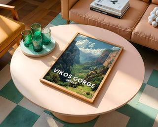 Vikos Gorge Greece Landscape Poster - Just Great Posters