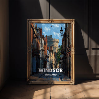 Windsor England Poster – Castle View Art - Just Great Posters