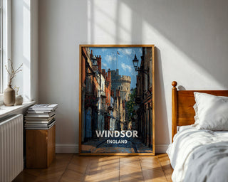 Windsor England Poster – Castle View Art - Just Great Posters
