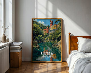 Sintra Portugal Travel Poster Print - Just Great Posters