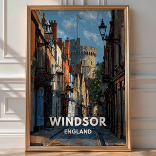 Windsor England Poster – Castle View Art - Just Great Posters