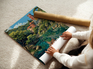 Sintra Portugal Travel Poster Print - Just Great Posters