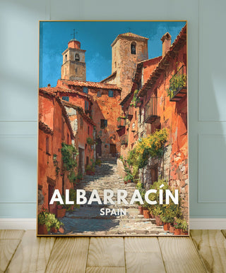 Albarracín Spain Travel Wall Art - Just Great Posters
