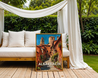 Albarracín Spain Travel Wall Art - Just Great Posters