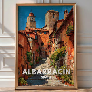 Albarracín Spain Travel Wall Art - Just Great Posters