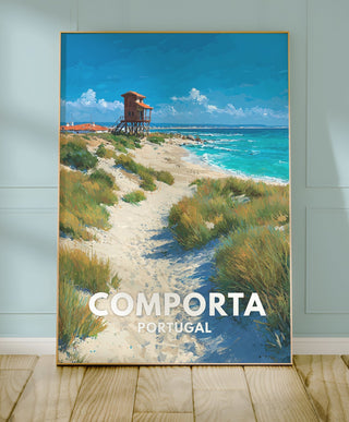 Comporta Portugal Coastal Poster - Just Great Posters