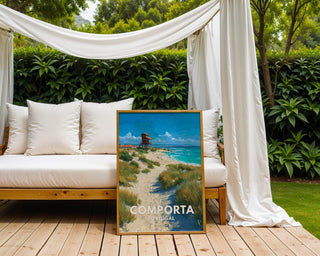 Comporta Portugal Coastal Poster - Just Great Posters