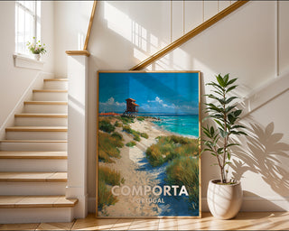Comporta Portugal Coastal Poster - Just Great Posters