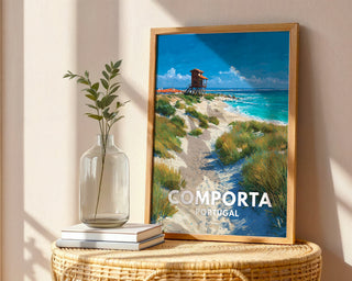 Comporta Portugal Coastal Poster - Just Great Posters