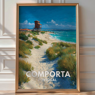 Comporta Portugal Coastal Poster - Just Great Posters
