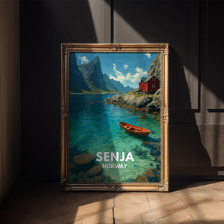 Senja Norway Scenic Landscape Print - Just Great Posters