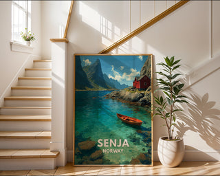 Senja Norway Scenic Landscape Print - Just Great Posters