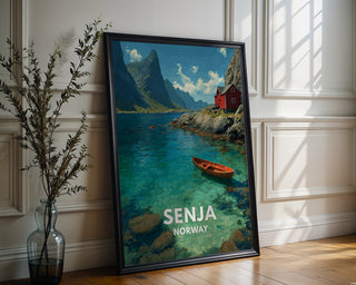Senja Norway Scenic Landscape Print - Just Great Posters