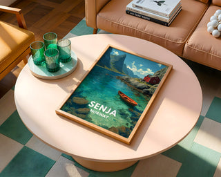 Senja Norway Scenic Landscape Print - Just Great Posters
