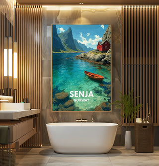 Senja Norway Scenic Landscape Print - Just Great Posters