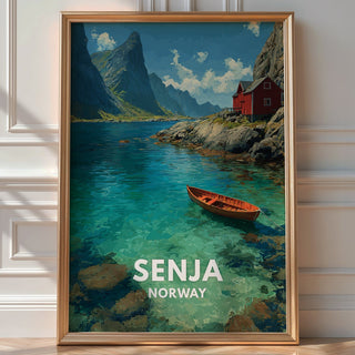 Senja Norway Scenic Landscape Print - Just Great Posters
