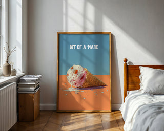 Bit of a ’Mare Ice Cream Poster - Just Great Posters