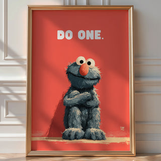 Do One You’re on Mute Poster - Just Great Posters