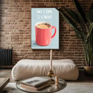 Fancy a Cuppa Poster - Just Great Posters