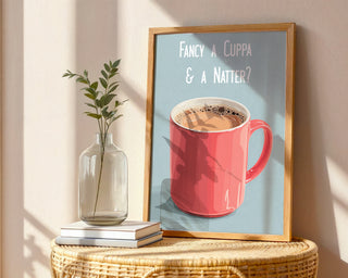 Fancy a Cuppa Poster - Just Great Posters