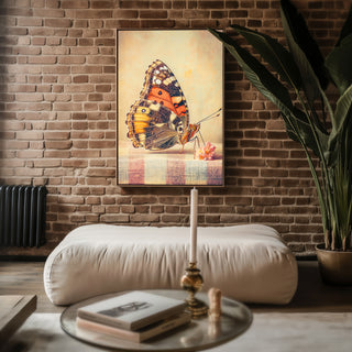 Vintage Butterfly Macro Print - Just Great Posters