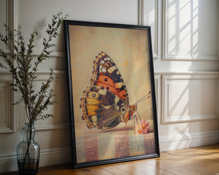 Vintage Butterfly Macro Print - Just Great Posters