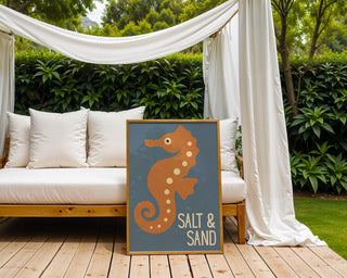Salt & Sand – Seahorse Wall Poster - Just Great Posters