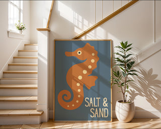 Salt & Sand – Seahorse Wall Poster - Just Great Posters
