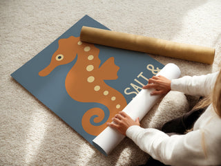 Salt & Sand – Seahorse Wall Poster - Just Great Posters