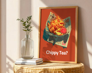Chippy Tea Poster - Just Great Posters
