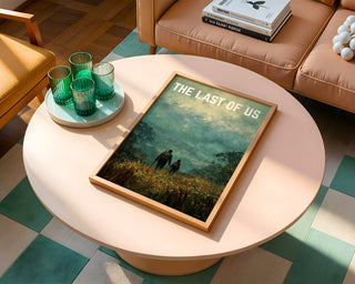 Post - Apocalyptic Landscape Art Print – Moody Survival Scene with Cinematic Detail - Just Great Posters