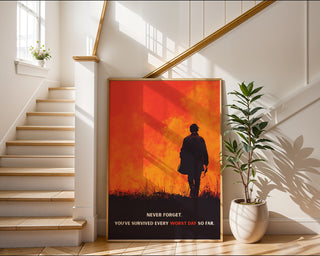 Survived Worst Days Poster - Just Great Posters