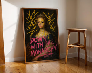 Punk Graffiti Art Print – Urban Street Art Poster, Grunge Wall Decor, Edgy Spray Paint Artwork, Rebellious Bold Design, Free Shipping - Just Great Posters