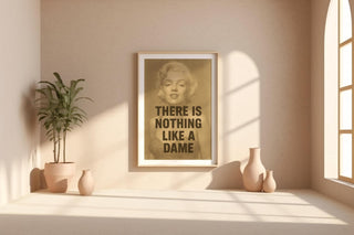 Marilyn Monroe Poster | Bold Vintage - Style Quote Art Featuring Classic Blonde Icon | Retro Feminine Print | Free Shipping Always - Just Great Posters
