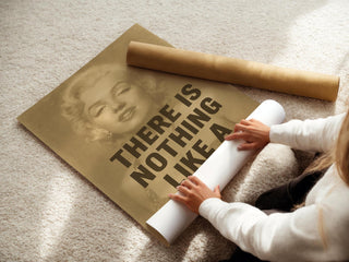 Marilyn Monroe Poster | Bold Vintage - Style Quote Art Featuring Classic Blonde Icon | Retro Feminine Print | Free Shipping Always - Just Great Posters
