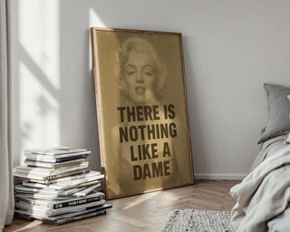Marilyn Monroe Poster | Bold Vintage - Style Quote Art Featuring Classic Blonde Icon | Retro Feminine Print | Free Shipping Always - Just Great Posters