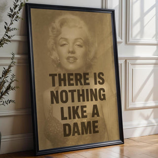 Marilyn Monroe Poster | Bold Vintage - Style Quote Art Featuring Classic Blonde Icon | Retro Feminine Print | Free Shipping Always - Just Great Posters
