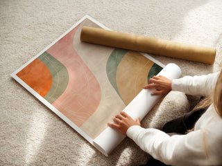 let it flow. – Gentle Motion Art Print - Just Great Posters