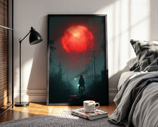 Red Sun Sci - Fi Dystopian Poster - Just Great Posters