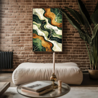 “Root & River” Organic Abstract Print - Just Great Posters