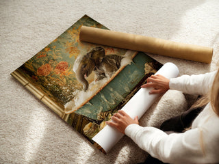 Baby Elephant Bathroom Art Print - Just Great Posters