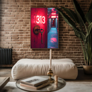 Horror Room 313 Motel Key Poster - Just Great Posters