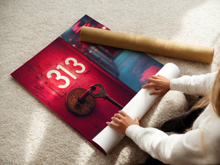 Horror Room 313 Motel Key Poster - Just Great Posters