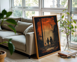 Haunting Kids Swing Poster – Moody Art - Just Great Posters