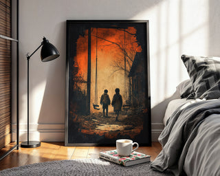 Haunting Kids Swing Poster – Moody Art - Just Great Posters
