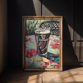 Pint of Guinness – Painterly Pub Still Life - Just Great Posters